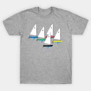 National 10 - Tournabout - Sailboats Racing T-Shirt